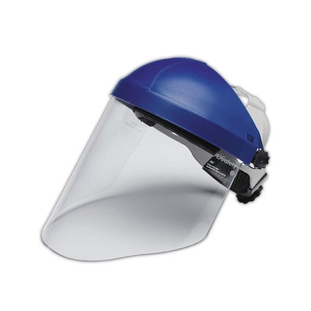 Combination H8A Ratchet Headgear And WP96 Polycarbonate Faceshield